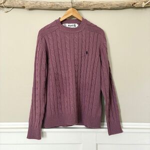 Ivanhoe Women's Sweater size XL beautiful muted purple
